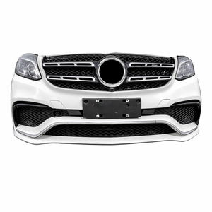 Pare-chocs avant d'occasion de haute qualité, compatible avec GLS-Class GLS63 W166, avec ensemble de ventilateur de radiateur - Product Image 1