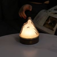 Großhandel tragbare wiederauf ladbare Touch-Lampe Souvenir Geschenk artikel LED schnur lose Tisch lampe für Bar und Restaurant