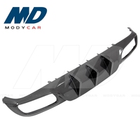 Lame de pare-choc arrière en Fiber de carbone, pour MERCEDES BENZ W205 C63 2015 — 2019