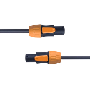 Câble audio SpeakON 3 conducteurs, gaine PVC, conducteur en cuivre, connecteur mâle-femelle pour équipement audio - Product Image 5