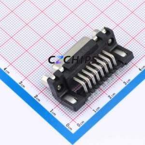 9662526613 D-Sub/VGA Connector Bent Lead Through Hole Connector Female 15P Right Angle Insert 2 - Product Image 2