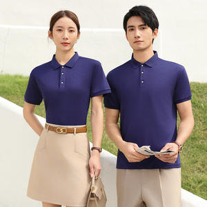 Camisetas Polo Refrigerantes de Color Sólido, Manga Corta, Poliéster, para Hombre y Mujer, Ropa de Trabajo Informal, Bordado de Logotipo Personalizado - Product Image 2
