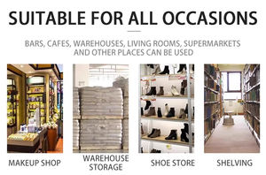 رفوف سوبر ماركت مزدوجة الجوانب للخدمة الشاقة رفوف سوبر ماركت من الخشب الصلب رفوف عرض للبيع بالتجزئة/رف للمتجر - Product Image 5