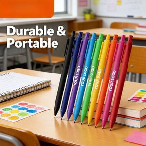 23 Stylos publicitaires personnalisés en plastique avec drapeau en papier déroulable multifonction - Product Image 3