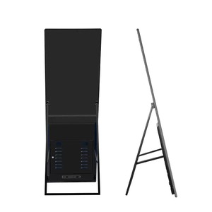 Pantalla Digital Táctil Plegable para Tiendas <span class=keywords><strong>de</strong></span> Ropa y Centros Comerciales, Pantalla Publicitaria <span class=keywords><strong>de</strong></span> Alta Resolución con Soporte <span class=keywords><strong>de</strong></span> Texto - Product Image 3