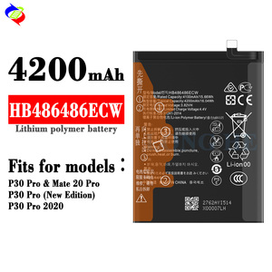 Batterie de téléphone portable longhehui d'origine HB486486ECW pour Huawei Mate20Pro Mate20 Pro P30 PRO - Product Image 2