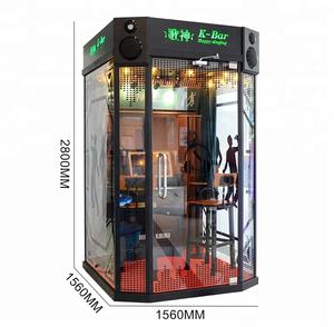 Mini KTV à monnayeur pour 2 joueurs, machine de divertissement d'arcade avec simulateur de chant, 90W 220V, à vendre - Product Image 4