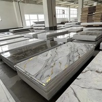 Nouveau Panneau Mural PVC Intérieur Élégant Ignifuge, Imperméable, Sans Formaldéhyde, Revêtement Anti-UV, Tailles Personnalisées, Vente Chaude 2026