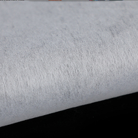 Papier de fusion non tissé en polyester 100% pour tissus de broderie de vêtement pour vêtements dinde