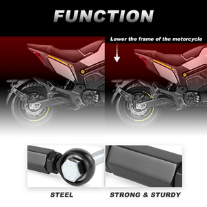 ชุดลดระดับคันโยก Waximoto สำหรับ Triumph Tiger Explorer 1200 ปี 2012-2020 อะไหล่แต่ง ชุดต่อขยายคันโยกเหล็ก - Product Image 5