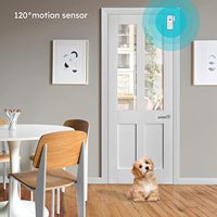 Système d'alarme de sécurité domestique portable OEM ODM avec Wi-Fi et fonction SOS, application intelligente Tuya, capteur de mouvement PIR, garantie 1 an