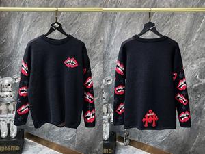 Suéter de Punto King Mcgreen Star Fashion para Mujer y Hombre, Manga Larga, Holgado, Combinable con Todo, Otoño, Chic, Cuello Redondo, con Corazón Cromado - Product Image 4