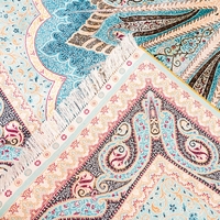 Tapis turc persan marocain fait main de luxe 5x7 pieds, texture soyeuse, tapis belge
