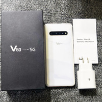 Teléfonos móviles usados al por mayor para V60 128G Android Smartphone teléfono móvil original