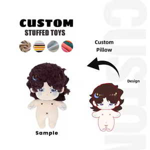 Juego caliente muñeca de peluche de juguete personalización Kpop Idol dibujos animados lindo algodón relleno personaje Plushie Dolls - Product Image 6