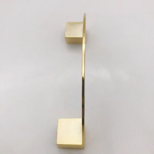 Poignée semi-circulaire Luye Hardware en alliage de zinc, entrecentres 96 mm, pour porte de placard - Product Image 3
