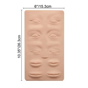 Piel de Silicona 3D para Práctica de Maquillaje de Cejas, Labios y Delineador de Ojos, para Principiantes en PMU - Product Image 4