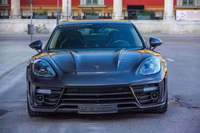 Nouveau kit de protection de capot en fibre de carbone avec vis, noir, garantie 1 an, ajustement universel pour Panamera 971