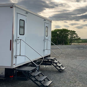 Douche musulmane portable Clips gratuits Voyeur salle de douche toilettes mobiles remorque de toilette portable extérieure - Product Image 1