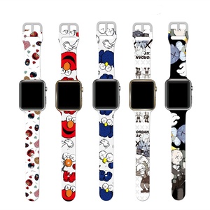 Cinturino in Silicone Personalizzato con Fibbia a Perno per <span class=keywords><strong>Apple</strong></span> <span class=keywords><strong>Watch</strong></span> Serie 9/10/8, Stampa UV Fai-da-Te - Product Image 4