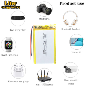 Batería de Polímero de Litio Adecuada para Productos Digitales, 3.7 V 284060 700 mAh, Batería de Litio-Polímero de Alta Capacidad - Product Image 5
