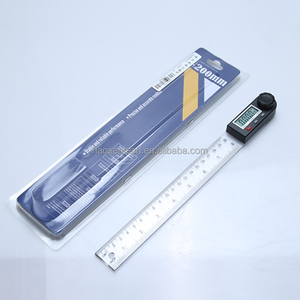 Xách tay thép không gỉ góc cai trị điện tử có thể điều chỉnh LCD hiển thị góc L vuông - Product Image 6