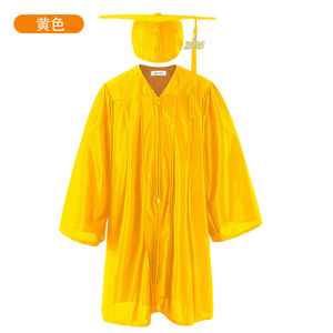 Robe de graduation noire pour enfants avec toque pour maternelle et primaire, idéale pour séance photo 2026 - Product Image 3