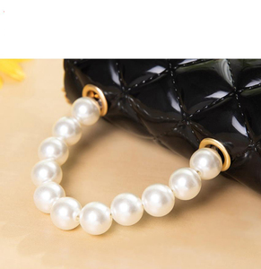 Women Fashion PVC Handbag Chain Jelly Bag Shoulder Bag for girls - Product Image 6