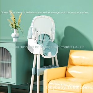 Chaise de salle à manger réglable multifonctionnelle pour enfants Portable bébé Table domestique chaise berçante pour enfants - Product Image 5