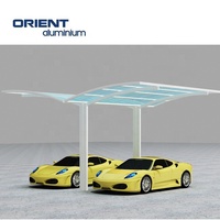 Double abri de voiture robuste de qualité supérieure, 2 voitures, garage, pergola, stationnement, nouvelle collection