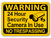 VSafety CCTV In Operation Warnschild – 450 X 150 Mm | Starrkunststoff, 1 Mm Dick | Videoüberwachung Hinweis
