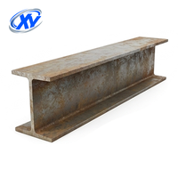 Poutre en acier IPE/IPN standard pour structure métallique, acier S235JR/S355JR, poutre en I laminée à chaud pour l'ingénierie des ponts et le soutien