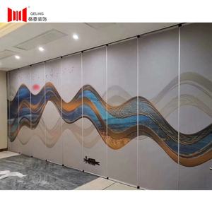 Pared Divisoria de Aluminio para <span class=keywords><strong>Hotel</strong></span>, Pared Móvil para Salón Multiusos, Pared Divisoria Móvil Insonorizada Personalizada - Product Image 4