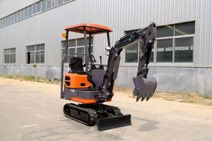 Miniexcavadora lista para enviar de 1,5 toneladas con motor y motor para uso familiar en granjas y huertos-Precio barato - Product Image 4