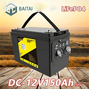 Аккумулятор LiFePO4 12В 150Ач, литий-железо-фосфатный, глубокого цикла разряда, перезаряжаемый, со встроенной интеллектуальной BMS 150А - Product Image 1