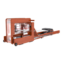 Rameur intelligent en bois multifonctionnel, nouveau design, pliable, gymnastique, résistance à l'eau, calories brûlées