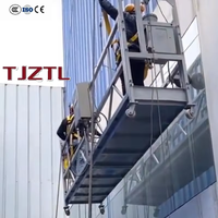 Plateforme suspendue électrique ZLP630 pour la construction de bâtiments en hauteur avec certificat CE