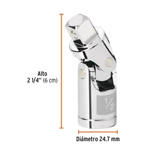 Scatola con 6 unità nodo universale per dadi con 1/2 'quadrato, Truper - Product Image 3
