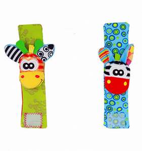 Chaussettes à hochet pour bébé, motif animal mignon, de haute qualité, vente directe usine 2019 - Product Image 6