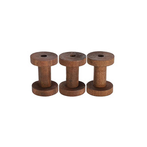 Bobine di legno bobine vuote bobine di legno non finite bobine di tessitura a filo - Product Image 1