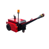 Tracteur électrique rechargeable, chariot à batterie portable avec chargeur intégré pour utilisation en entrepôt