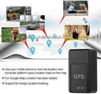 GPS voiture traceur personnel mini avec enregistrement à distance animal de compagnie âgé dispositif anti-perte gps mini tracker gf 07