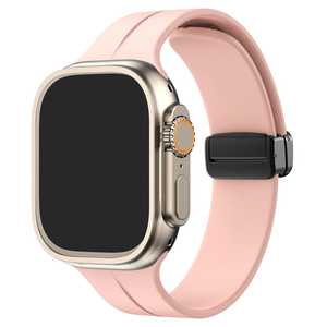 Dây đeo thể thao bằng silicon từ tính dành cho Apple Watch Series 10/9/8/7/6/5/4/3/SE thế hệ thứ 2/Ultra 2 - Product Image 1