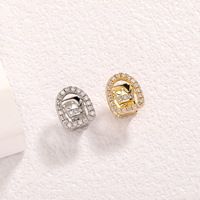 Bijoux de corps unisexe tendance Hip-Hop : Grilles dentaires en laiton style Rap Punk, accessoire de piercing raffiné pour festivals