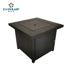 <strong>Outdoor</strong> Garden Gas <strong>Steel</strong> Fire Pit Quadrate Indoor Tabletop Warm Patio Use Cast Iron <strong>Fireplace</strong> - Product Image 4