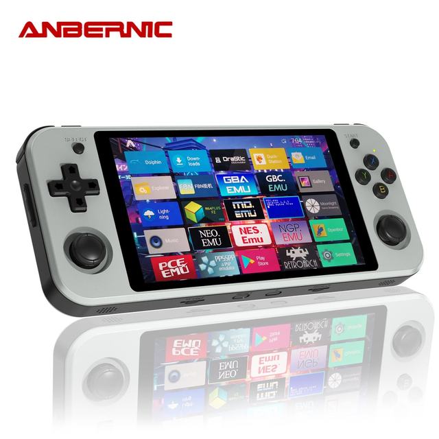 RG552 Fast Charging 5.36in Touch Screen Double Stereo Speaker High Speed Handheld Android System Game Console