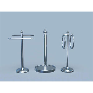 Portasciugamani di carta da cucina a strappo con una sola mano moderno in piedi con Base ponderata 3 pezzi di carta igienica in piedi - Product Image 1