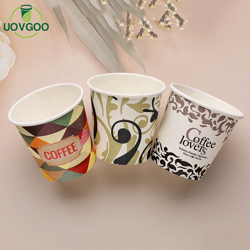 Best Price Printed Paper Cup Take Away Coffee Packaging Paper Cups Paper Coffee Cup