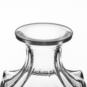 Ensemble <span class=keywords><strong>de</strong></span> carafe à whisky carrée transparente classique NOVARE 850 ml avec 4 verres pour usage domestique, <span class=keywords><strong>vin</strong></span>, bourbon, brandy, liqueur - Product Image 4