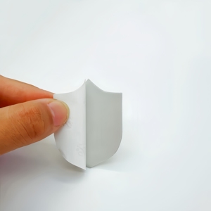 Logo en métal plaqué or personnalisé, en relief <span class=keywords><strong>3D</strong></span>, en métal privé pour étiquette de flacon de parfum - Product Image 6